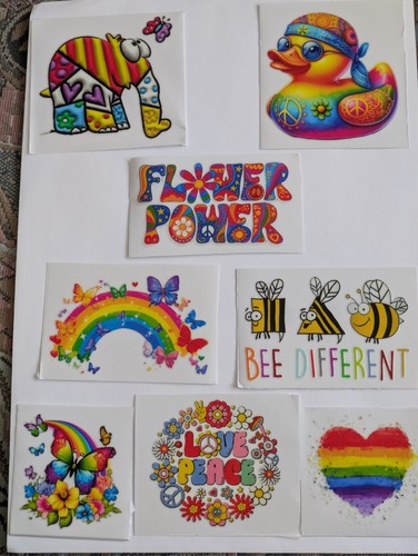 Set sticker aufkleber - 8, uv-sticker