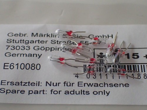 Märklin lokomotive glühlampe - märklin,