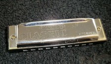BONTEMPI classic verschraubte Mundharmonika etwas defekt? 100mm Made in China