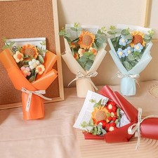 Kunstblume häkelstrauß - kunstblume,