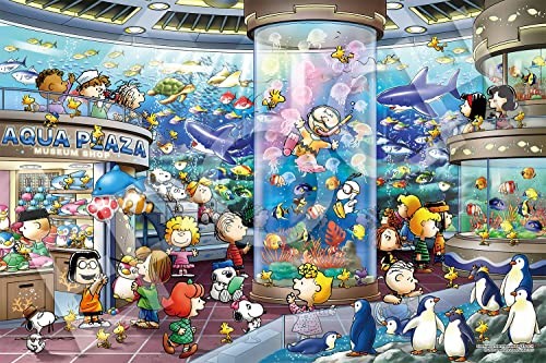 Peanuts snoopy aquarium 1000 - peanuts,