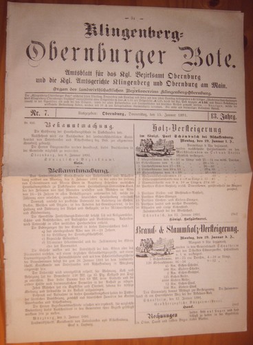 Klingenberg-Obernburg