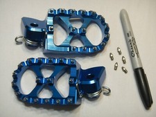 Blue Billet Foot Pegs