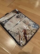 Laptophülle 13 Zoll Laptop Notebook Vogel Motiv Paris Eiffelturm Vintage Post