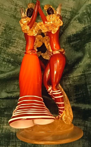Vintage glasfigur tanzpaar - vintage:,