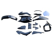Verkleidung set typ schwarz - typ, 12