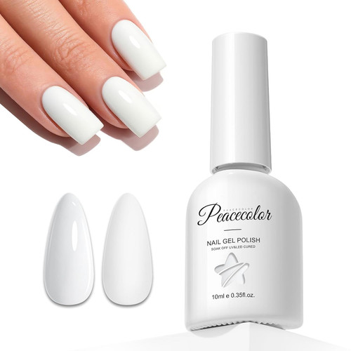 Nagellack weiß 10ml - 10ml, gel