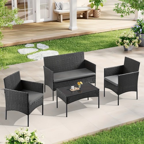 Teiliger gartentisch - 4-teiliger,