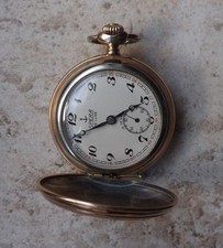 Tolle alte Sepra de Lux Remontoir Ancre Taschenuhr, vergoldet, Handaufzug