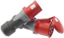 SET CEE Kupplung und Stecker 63A 5-polig 400V Starkstrom PowerTOP® Xtra MENNEKES