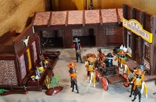 PLAYMOBIL CUSTOM SNAKE RIVER RANCH MIT LICHT UNIKAT