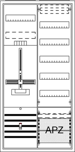 Abb da27cb komplettschrank - abb,