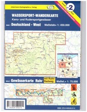 Wassersport - Wanderkarte WW-2  - Kanu - Kajak -