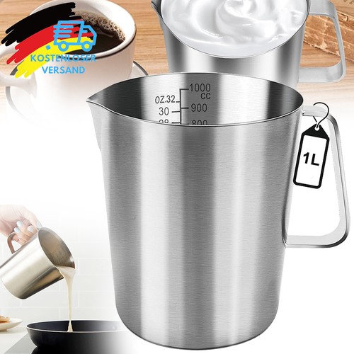 Edelstahl messbecher liter - edelstahl, 1