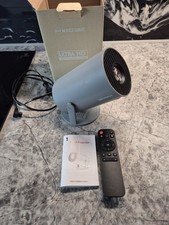 Magcubic Tragbarer Projektor HY300 Android11, mit Projektionsleinwand