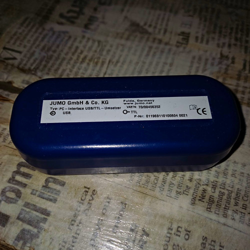 Jumo tpw interface - jumo, pc/tpw-interface