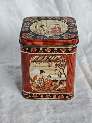 Alte teedose blechdose japan - blechdose,