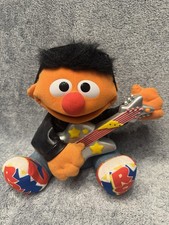 Ernie Rock N Roll Sesamstraße Tyco 1998 elektrisch Sound Sprache Licht VINTAGE