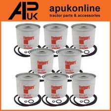 8x Fleetguard Kraftstofffilter