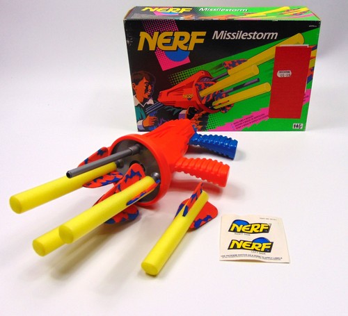 1993 nerf missilestorm blaster - 1993,