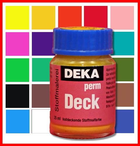 Deka perm deck - deka, stoffmalfarbe