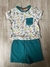 2tlg.Baby-Pyjama/Schlafanzug Gr.68,Erstausstattung Junge ?,Sommer