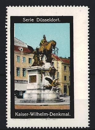 Advertising stamp düsseldorf - advertising,
