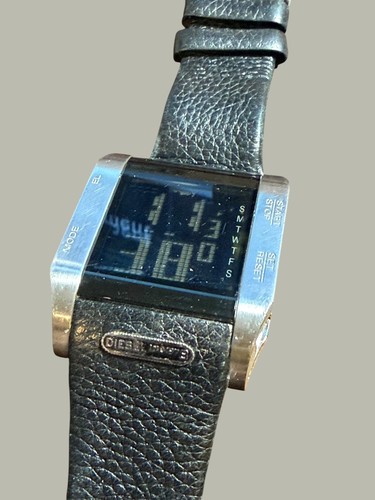 Diesel indiglo digital watch - indiglo,