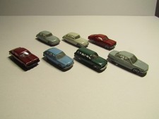 Spur N, 7x PKW Wiking, Modelle wie abgebildet, ohne OVP