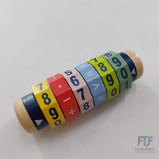 small foot Rechenrolle Kleines 1x1 „Educate“, Grundrechenarten Rechenschieber Ab