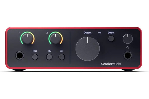 Focusrite scarlett solo gen4 - focusrite,