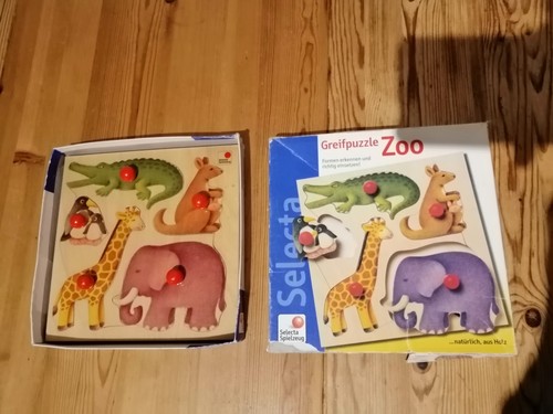 Selecta spielzeug puzzle - selecta, zoo