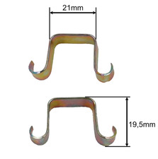 2x Kupplungsfeder für Dolmar