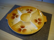 Vintage - Buffet-/Dip Platte  DECOR ähnlich Villeroy & Boch - 30er Jahre