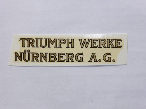 Triumph twn schriftzug - triumph,