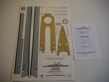 Jade Verlag Wilhelmshaven Kartonbaumodell, Neu, Lützow