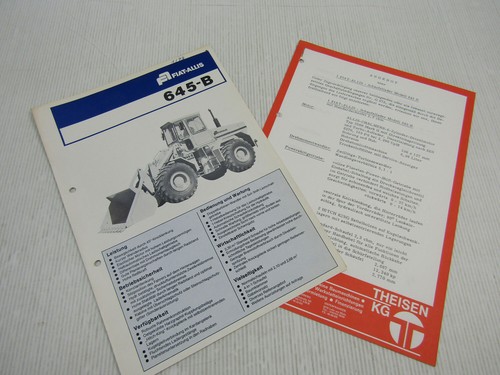 Fiat allis 645b schaufellader - allis,