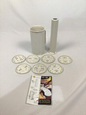 Nudelmaschine Pasta Maker  Nudelfee Teig Pastamaschine Manuell 7 Aufsätze 