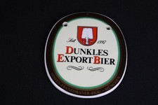 Zapfhahnschild DUNKLES EXPORT