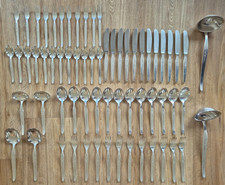 Altes Silberbesteck 100er versilbert. 65 Teilig! Insgesamt über 3 KG!