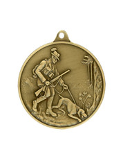 Jagdmedaille mit Gravur