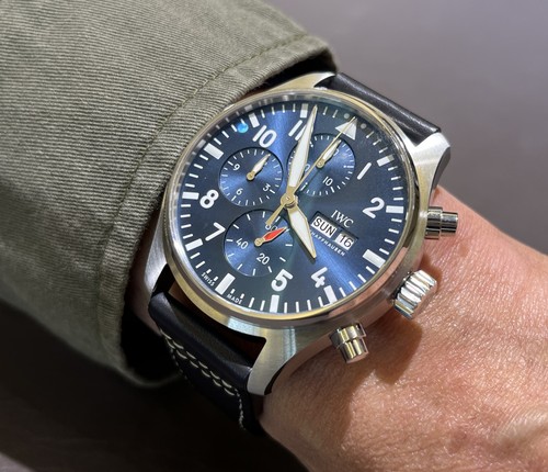 Iwc fliegeruhr chronograph - iwc,