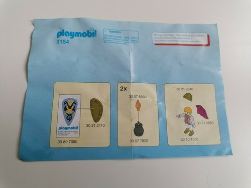 Playmobil 3154 nur bauplan - playmobil,