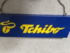 Werbeschild Tchibo Beleuchtet mit Kette.