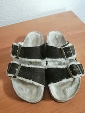 Birkenstock ARIZONA Damen Wildleder Pantoletten Gr. 37 Sehr Gut