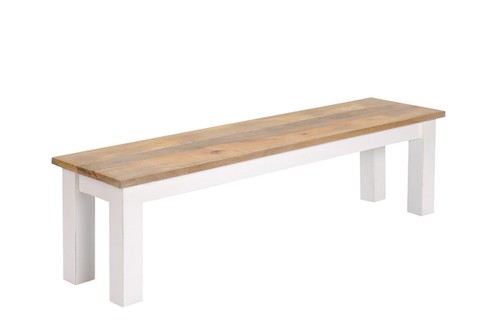 Sitzbank massivholz bank 180cm - massivholz,