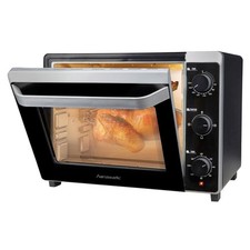 HANSEATIC Minibackofen 17194935, 30 L Volumen, 1600 W, Grillrost, Fettpfanne,