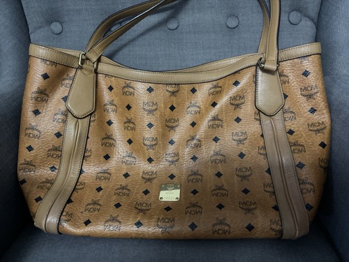 Mcm shopper cognac groß - mcm,