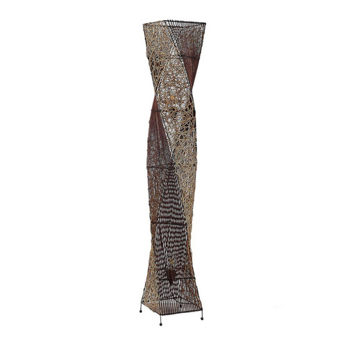 Lindby rattan stehlampe - rattan-stehlampe, kassia
