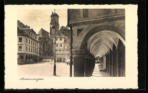 Memmingen laubengang und - laubengang,